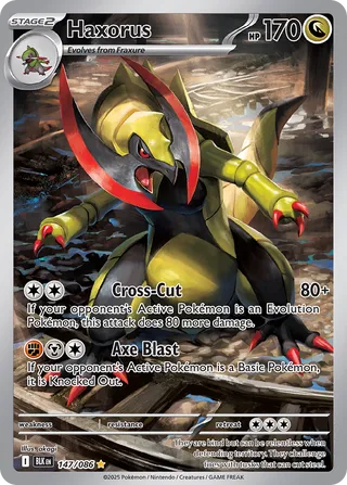 Haxorus 147/172 from Black Bolt