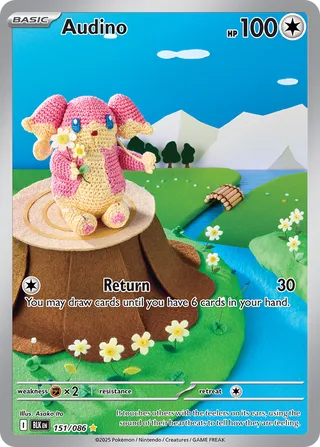 Audino 151/172 from Black Bolt