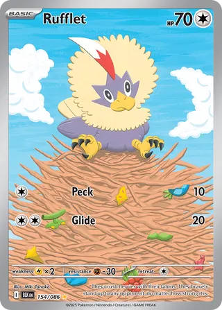 Rufflet 154/172 from Black Bolt