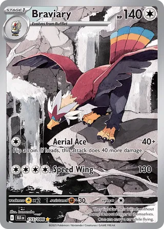 Braviary 155/172 from Black Bolt