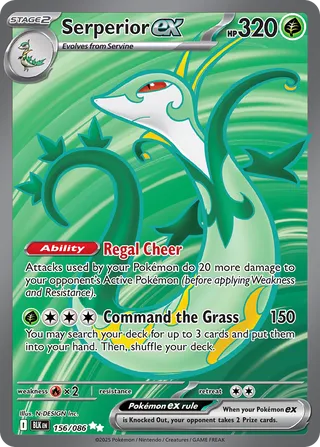 Serperior ex 156/172 from Black Bolt