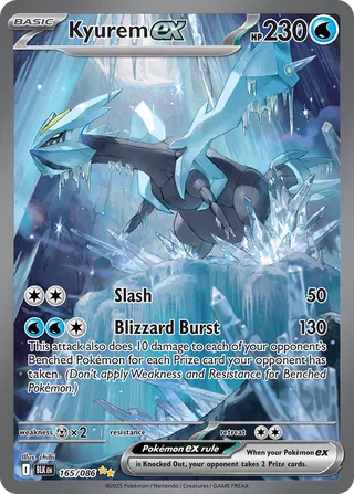 Kyurem ex 165/172 from Black Bolt