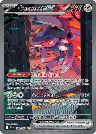 Genesect ex 169/172 from Black Bolt