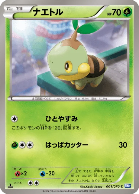 Turtwig 1/79 from Plasma Gale