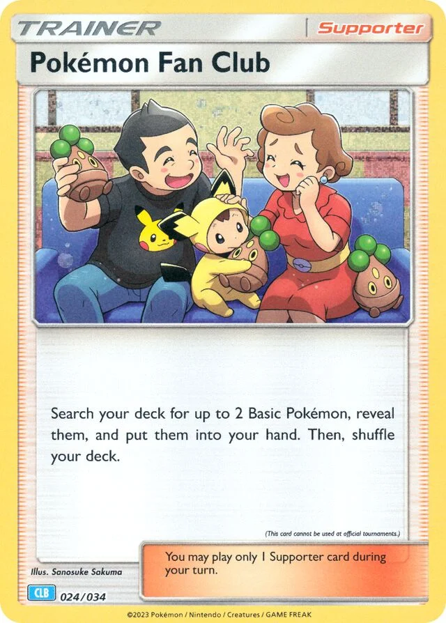 Pokémon Fan Club 24/34 from Pokémon TCG Classic (Blastoise)