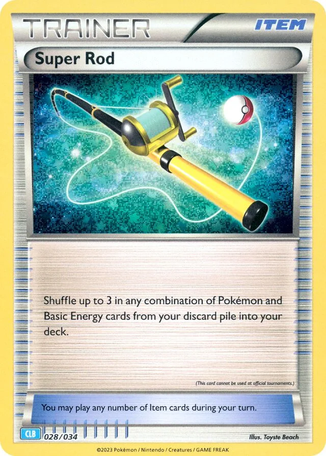Super Rod 28/34 from Pokémon TCG Classic (Blastoise)