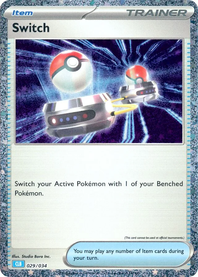 Switch 29/34 from Pokémon TCG Classic (Blastoise)