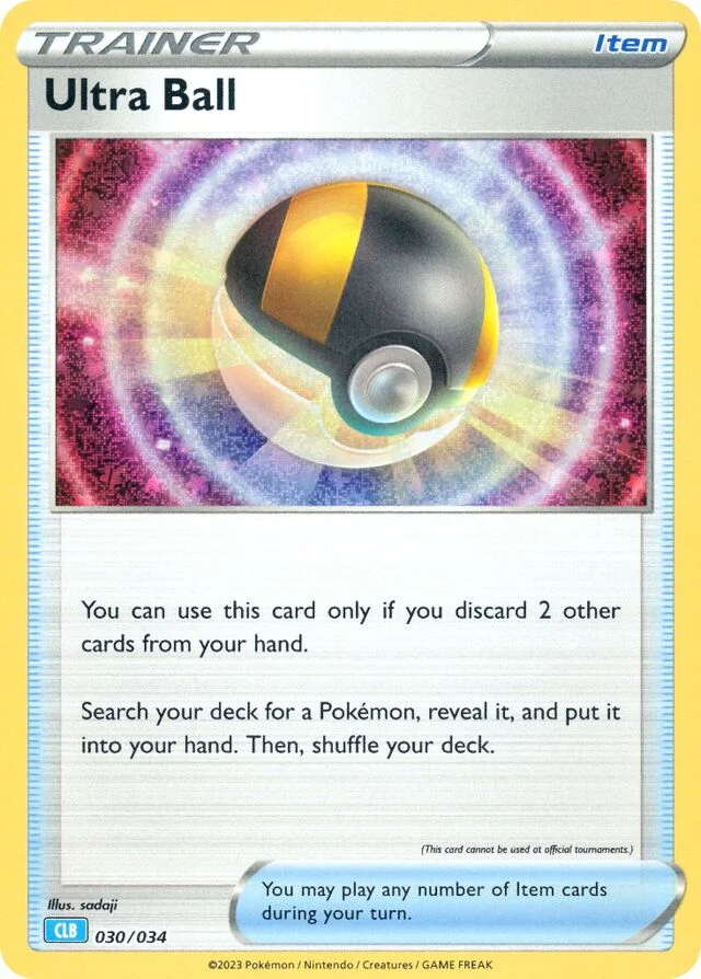 Ultra Ball 30/34 from Pokémon TCG Classic (Blastoise)