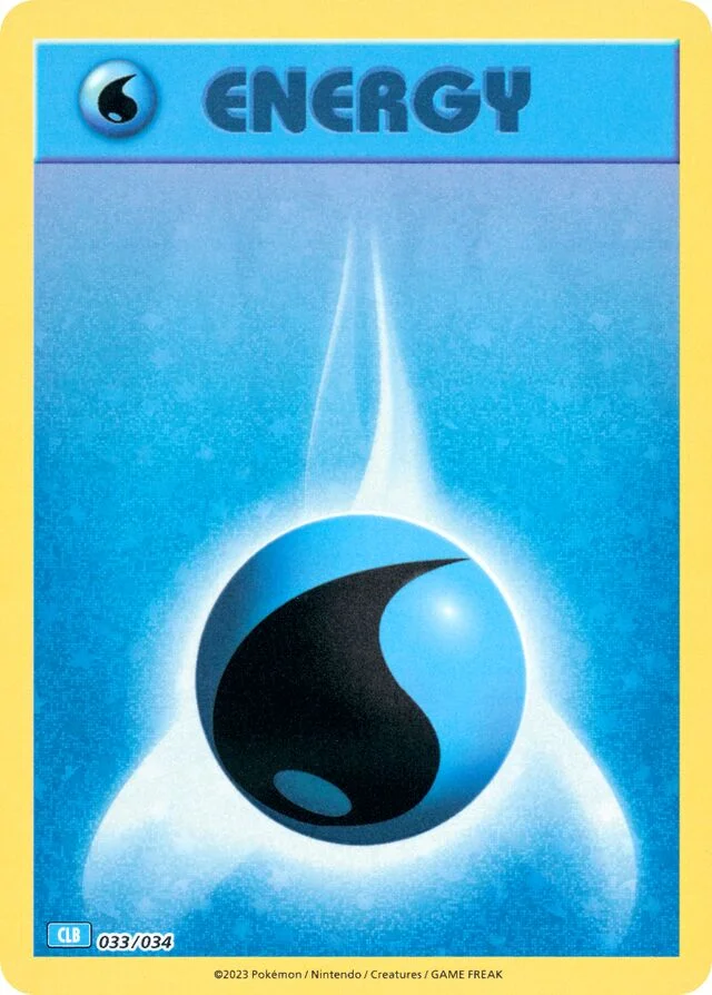 Water Energy 33/34 from Pokémon TCG Classic (Blastoise)