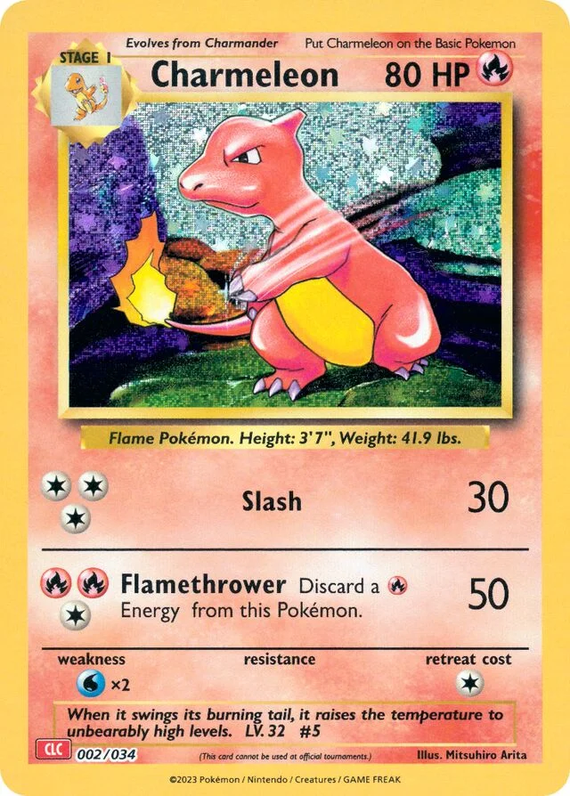 Charmeleon 2/34 from Pokémon TCG Classic (Charizard)