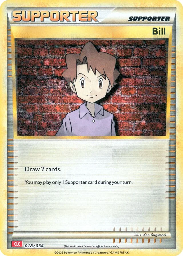 Bill 18/34 from Pokémon TCG Classic (Charizard)