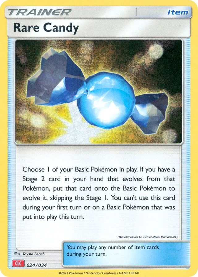 Rare Candy 24/34 from Pokémon TCG Classic (Charizard)