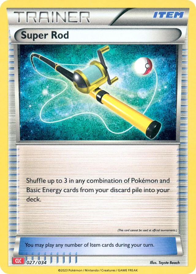 Super Rod 27/34 from Pokémon TCG Classic (Charizard)