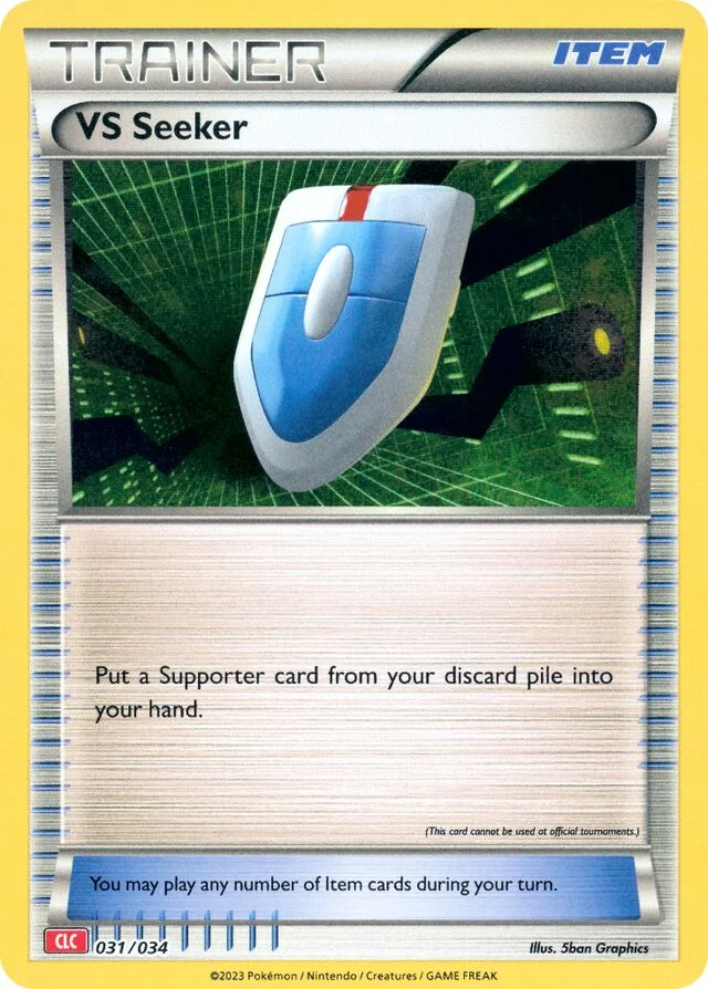 VS Seeker 31/34 from Pokémon TCG Classic (Charizard)