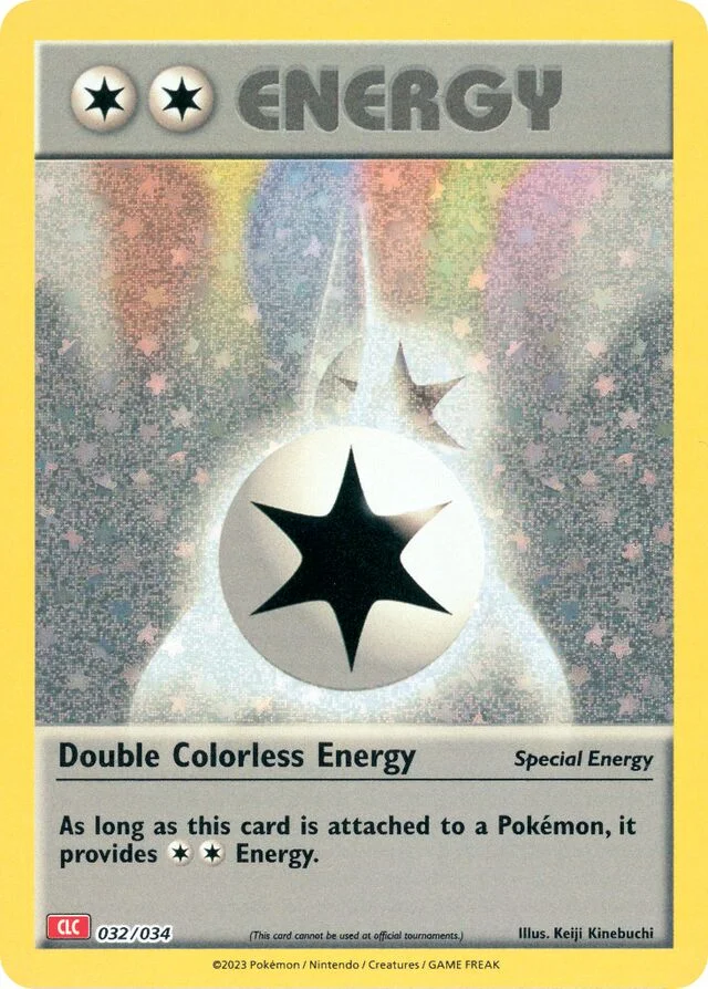 Double Colorless Energy 32/34 from Pokémon TCG Classic (Charizard)