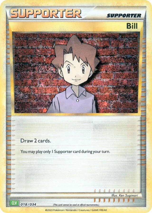 Bill 18/34 from Pokémon TCG Classic (Venusaur)