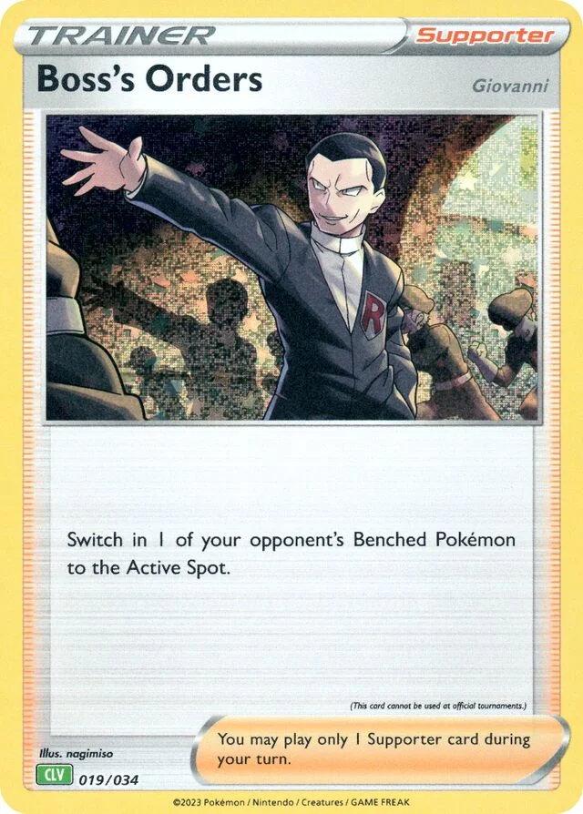 Boss's Orders 19/34 from Pokémon TCG Classic (Venusaur)