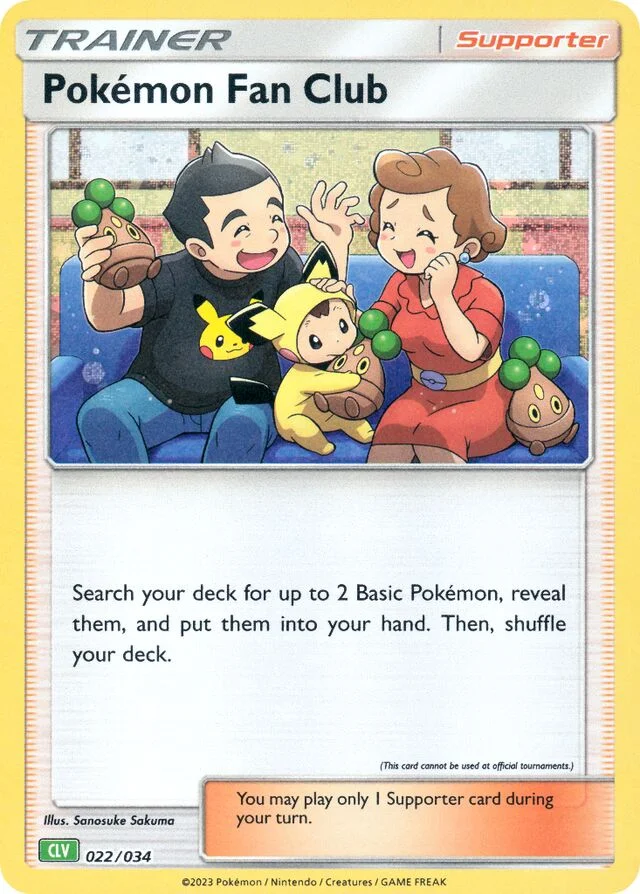 Pokémon Fan Club 22/34 from Pokémon TCG Classic (Venusaur)