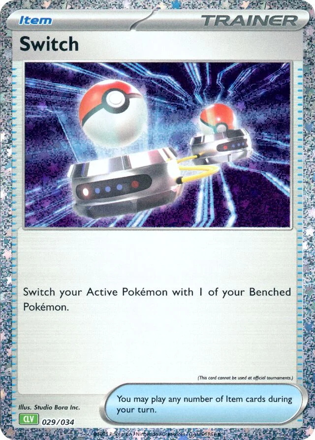 Switch 29/34 from Pokémon TCG Classic (Venusaur)