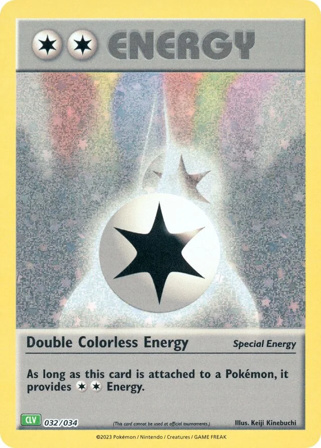 Double Colorless Energy 32/34 from Pokémon TCG Classic (Venusaur)