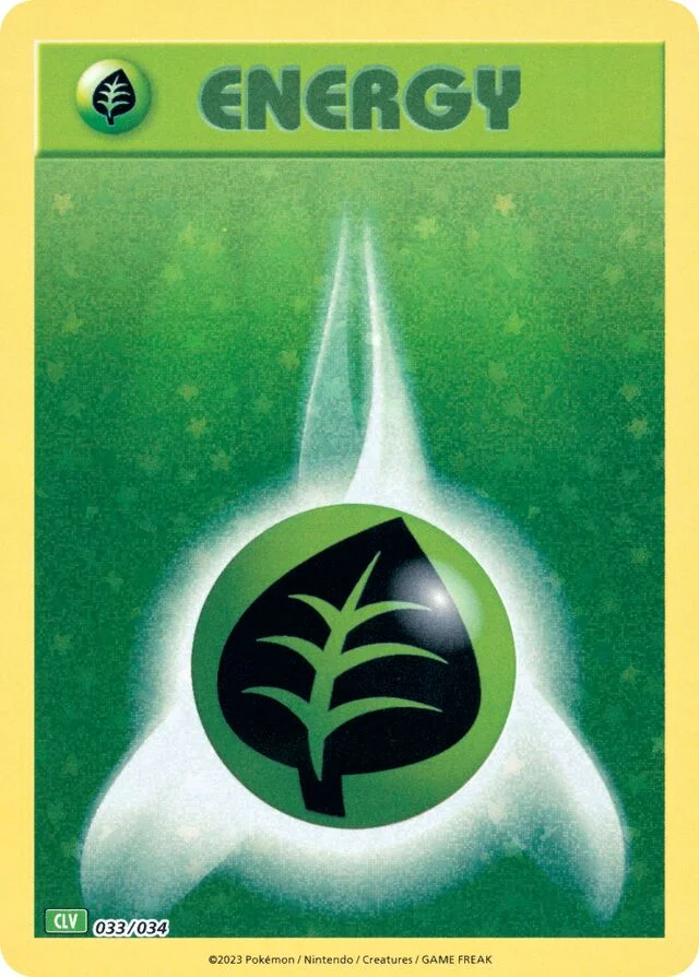 Grass Energy 33/34 from Pokémon TCG Classic (Venusaur)