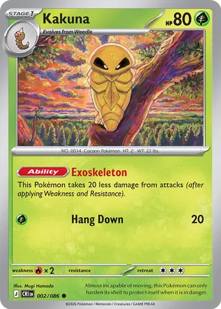 Kakuna 2/122 from Chaos Rising