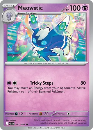 Meowstic 37/122 from Chaos Rising