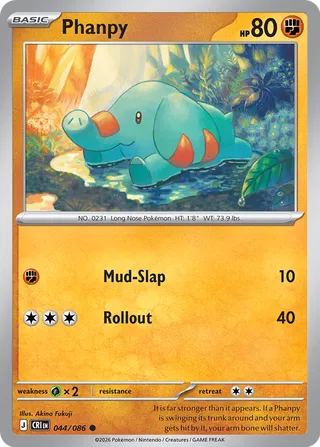 Phanpy 44/122 from Chaos Rising