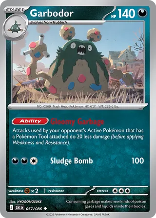 Garbodor 57/122 from Chaos Rising