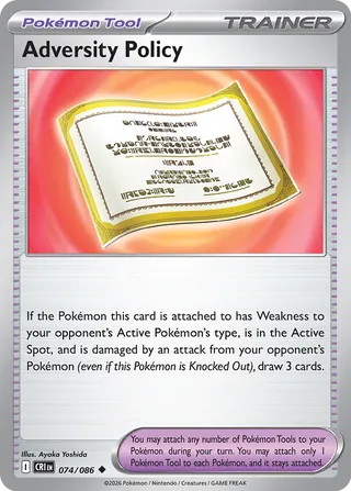 Adversity Policy 74/122 from Chaos Rising