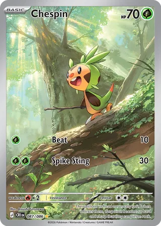 Chespin 87/122 from Chaos Rising