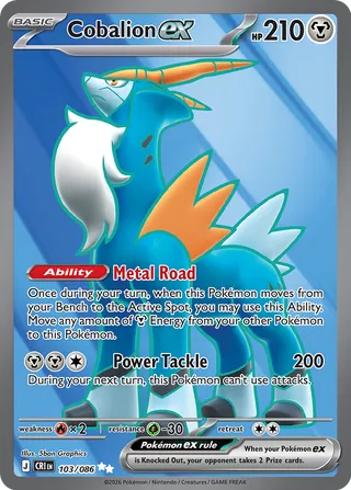 Cobalion ex 103/122 from Chaos Rising