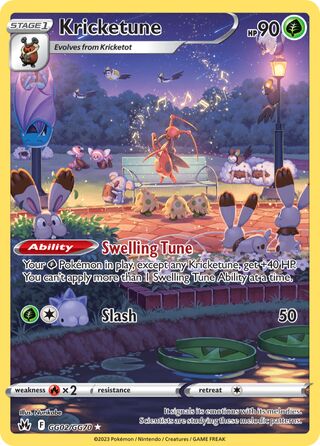 Kricketune 2/70 from Crown Zenith (Galarian Gallery)