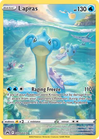 Lapras 5/70 from Crown Zenith (Galarian Gallery)