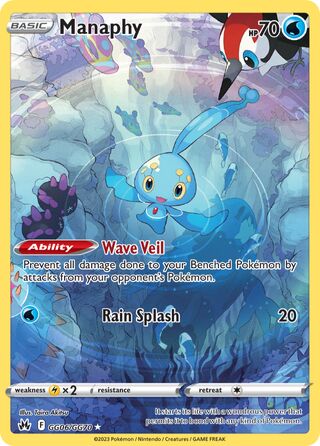 Manaphy 6/70 from Crown Zenith (Galarian Gallery)