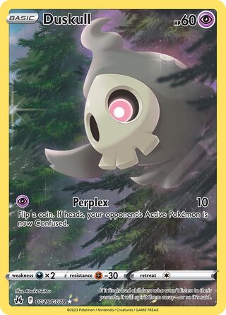 Duskull 28/70 from Crown Zenith (Galarian Gallery)
