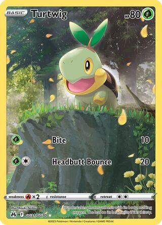 Turtwig 31/70 from Crown Zenith (Galarian Gallery)