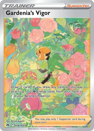 Gardenia's Vigor 61/70 from Crown Zenith (Galarian Gallery)