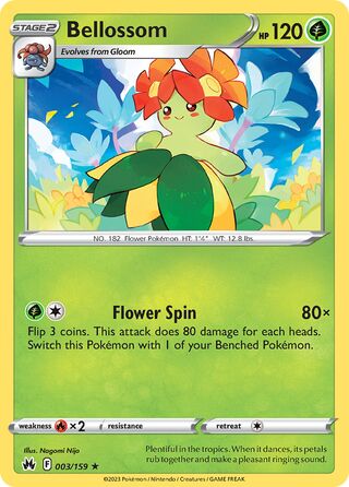 Bellossom 3/160 from Crown Zenith