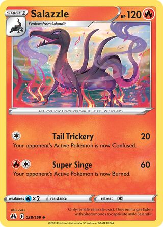 Salazzle 28/160 from Crown Zenith