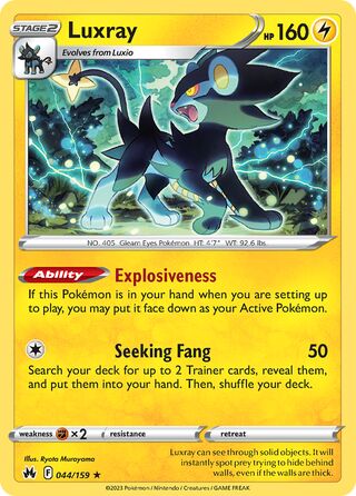 Luxray 44/160 from Crown Zenith