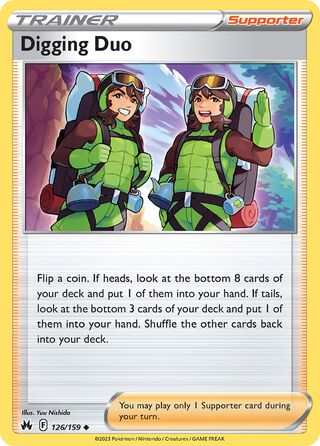 Digging Duo 126/160 from Crown Zenith
