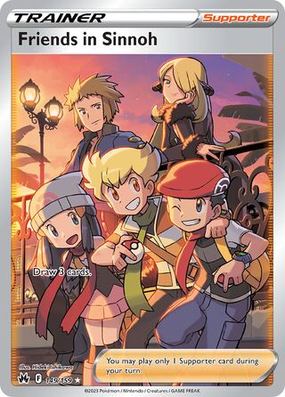 Friends in Sinnoh 149/160 from Crown Zenith