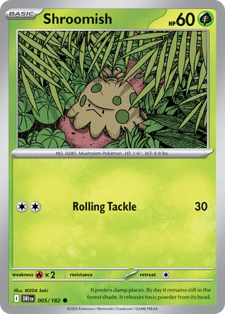 Shroomish 5/244 from Destined Rivals