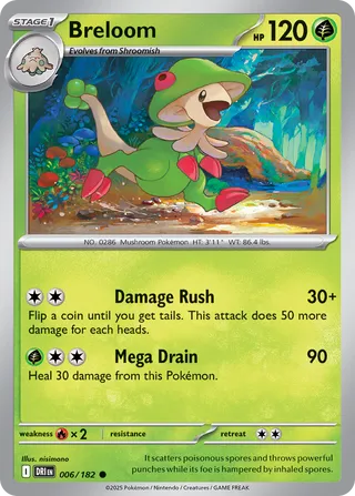 Breloom 6/244 from Destined Rivals