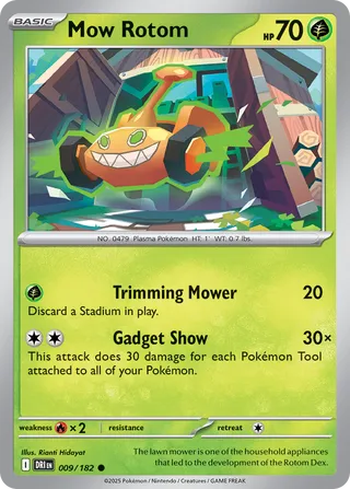 Mow Rotom 9/244 from Destined Rivals
