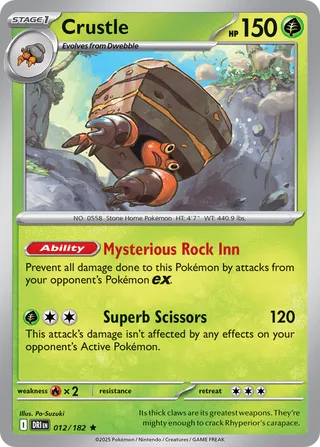 Crustle 12/244 from Destined Rivals