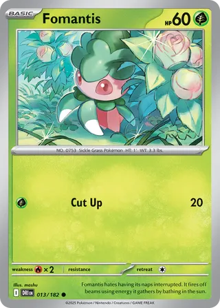 Fomantis 13/244 from Destined Rivals