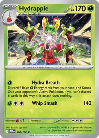 Hydrapple 18/244 from Destined Rivals