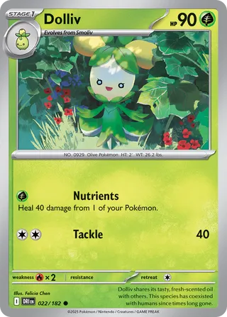 Dolliv 22/244 from Destined Rivals